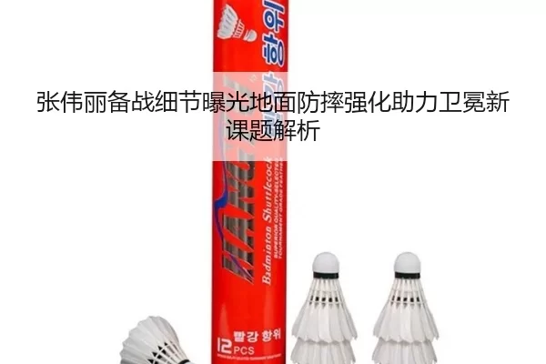 张伟丽备战细节曝光地面防摔强化助力卫冕新课题解析